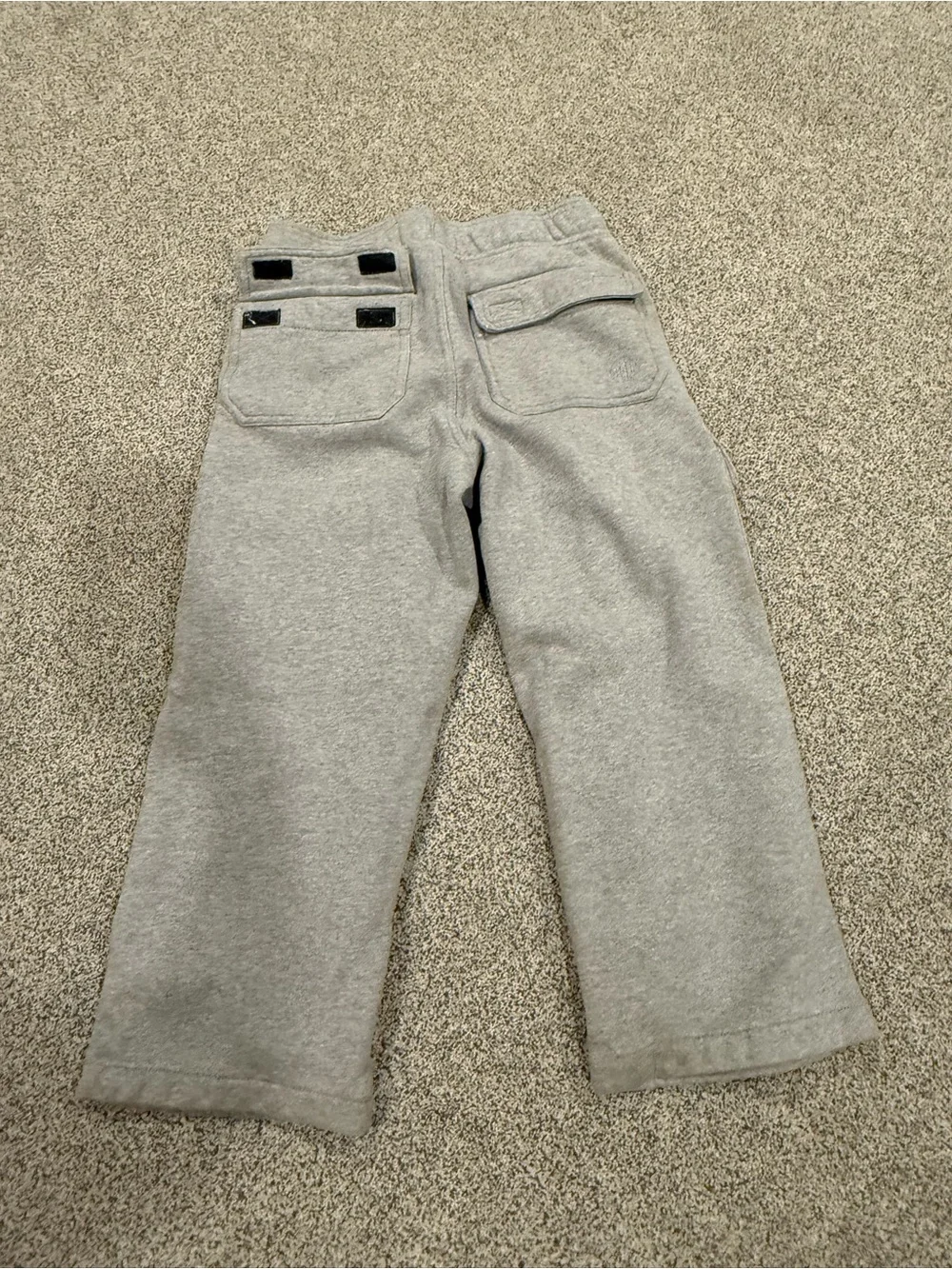 Ninth Hall Kids Gray Cargo Sweat Joggers with Cargo Pockets
